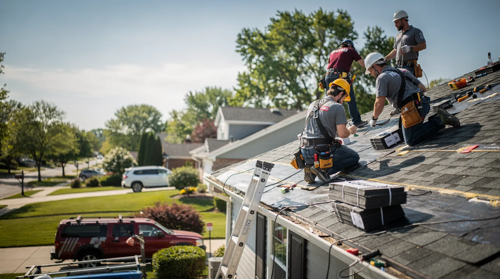 Roof Repair in Harrison, ME around you